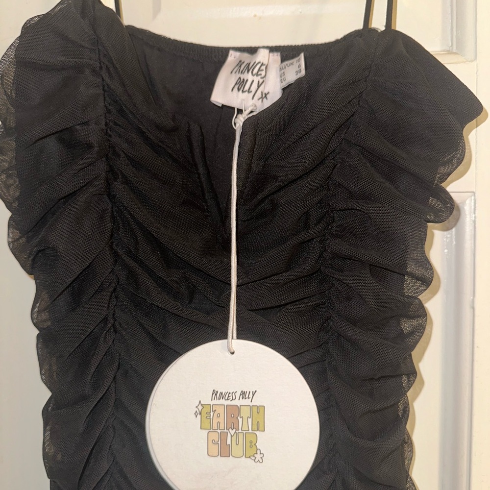 Black Princess Polly Dress brand new